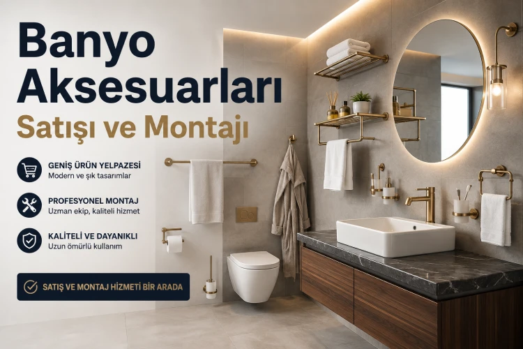 Ankara Banyo Aksesuarları Satışı ve Montajı