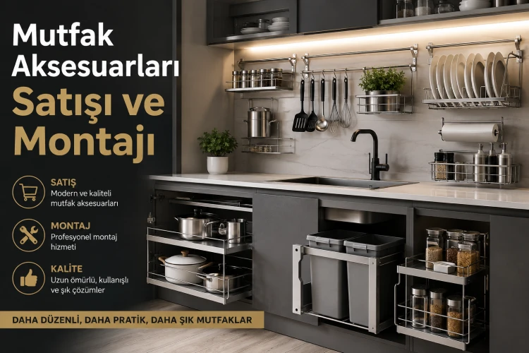 Ankara Mutfak Aksesuarları Satışı ve Montajı